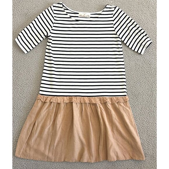 Broderie & Co La vie a Paris Dress Drop Waist Nautical - Picture 1 of 15